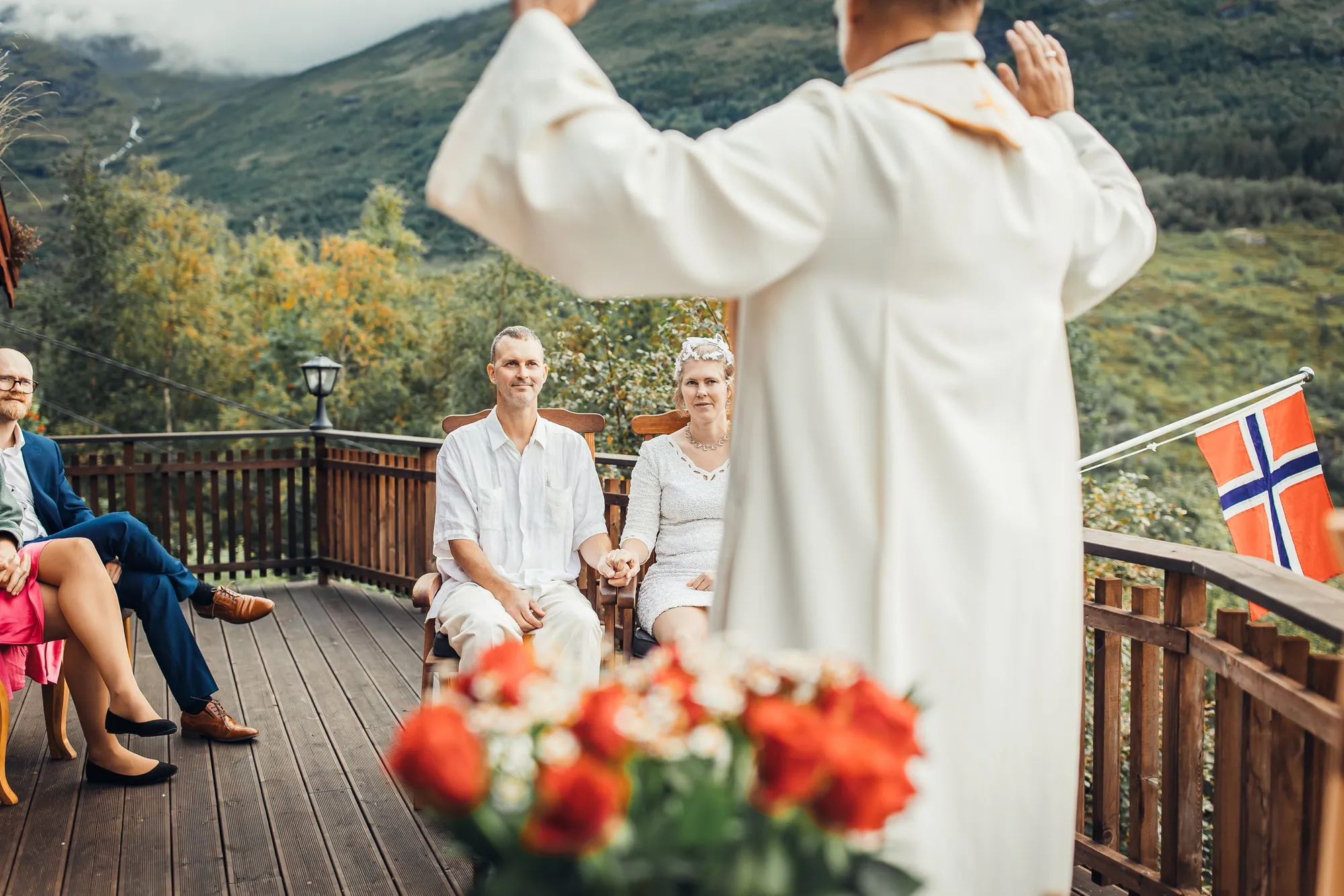 Øyeblikk fra en bryllupsdag, fotografert av Marte Bjørgum