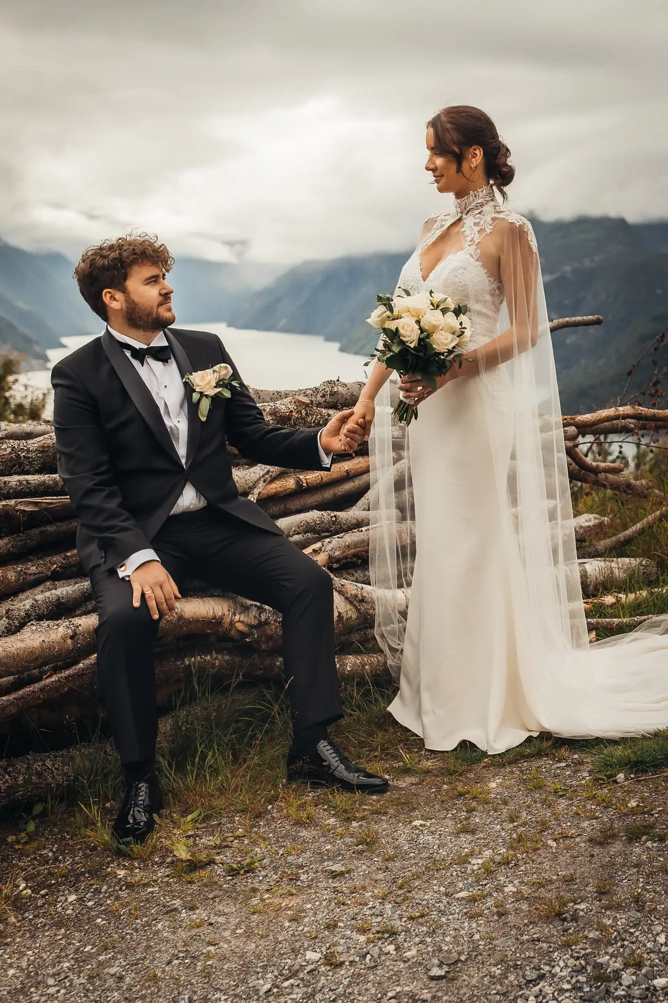 Øyeblikk fra en bryllupsdag, fotografert av Marte Bjørgum