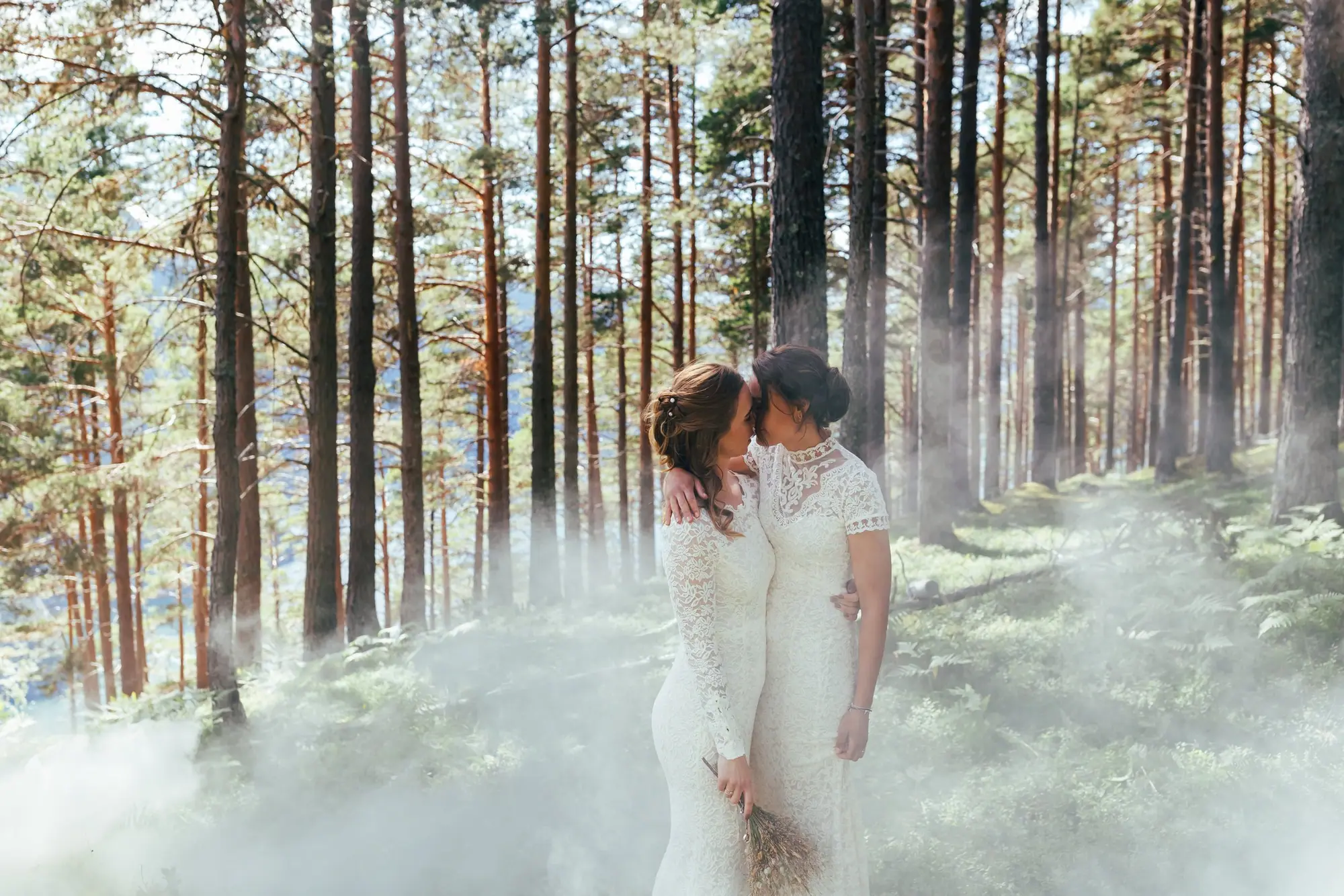 Øyeblikk fra en bryllupsdag, fotografert av Marte Bjørgum