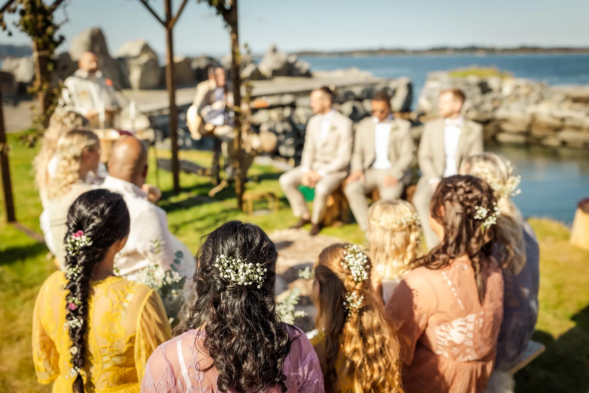 Øyeblikk fra en bryllupsdag, fotografert av Marte Bjørgum