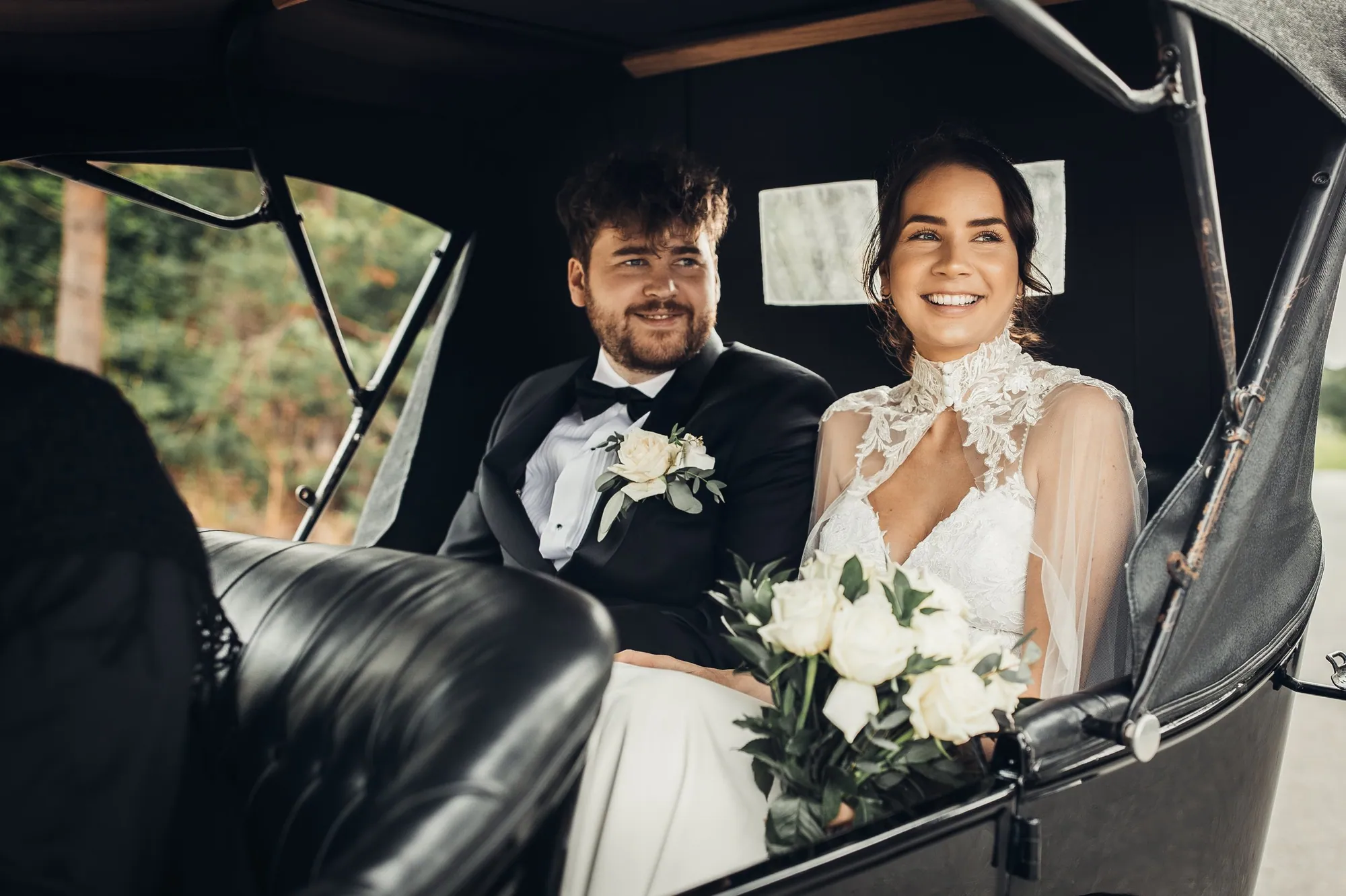 Øyeblikk fra en bryllupsdag, fotografert av Marte Bjørgum