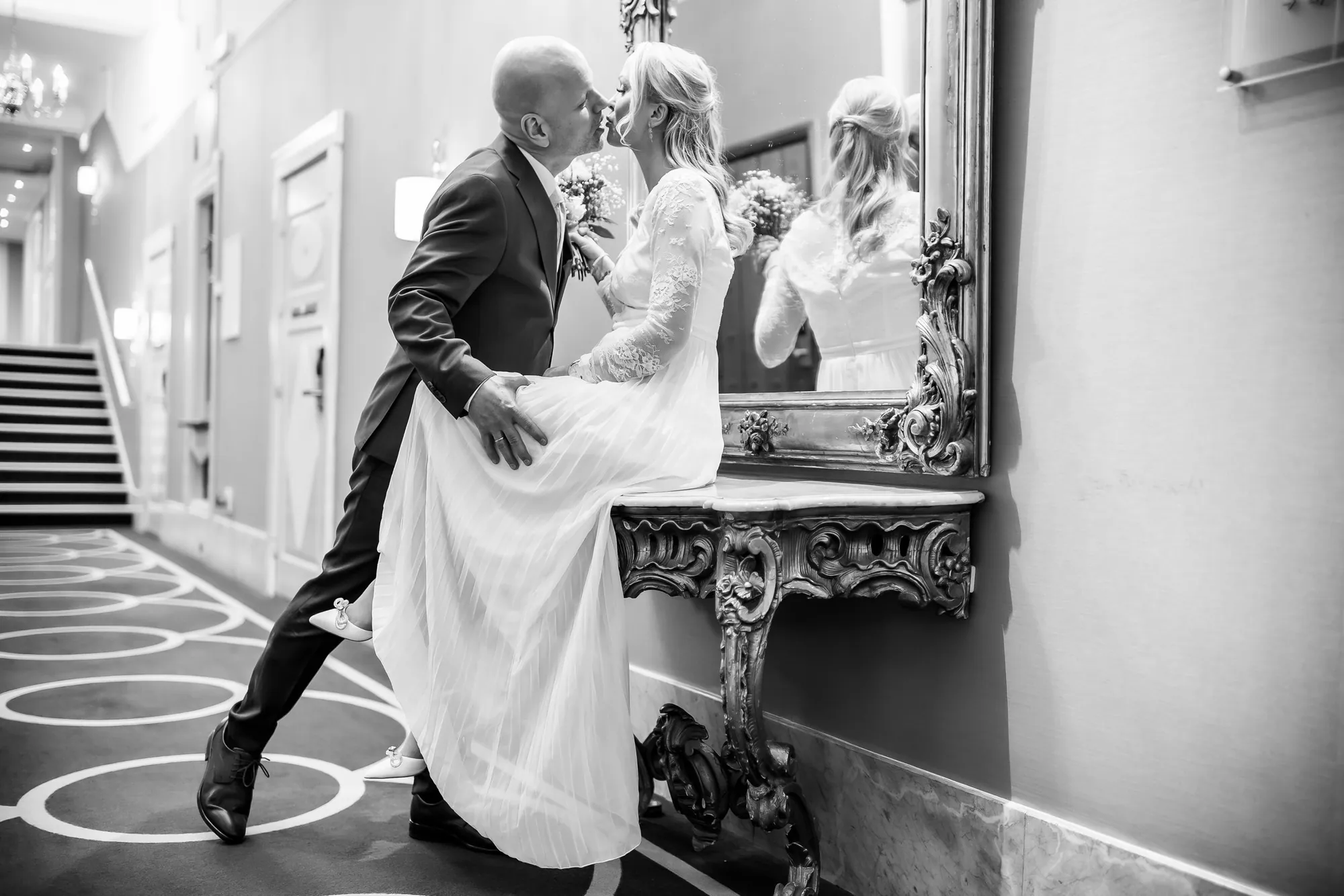 Øyeblikk fra en bryllupsdag, fotografert av Marte Bjørgum