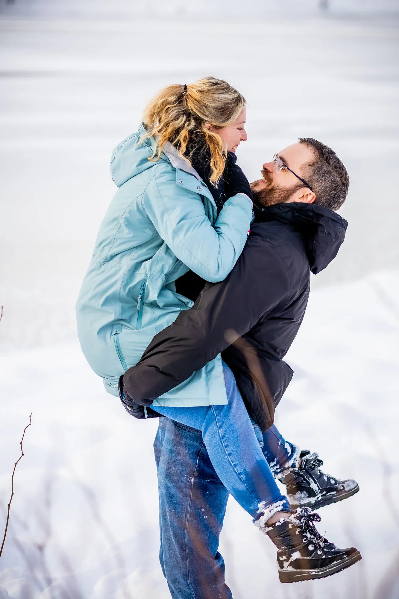 Bilde fra forlovelsesfotografering med Marte Bjørgum